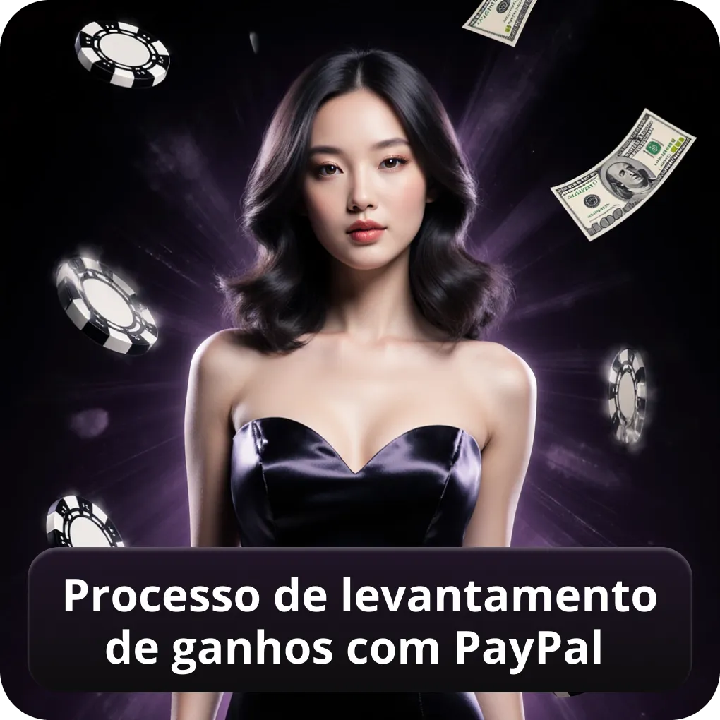 Processo de levantamento de ganhos com PayPal