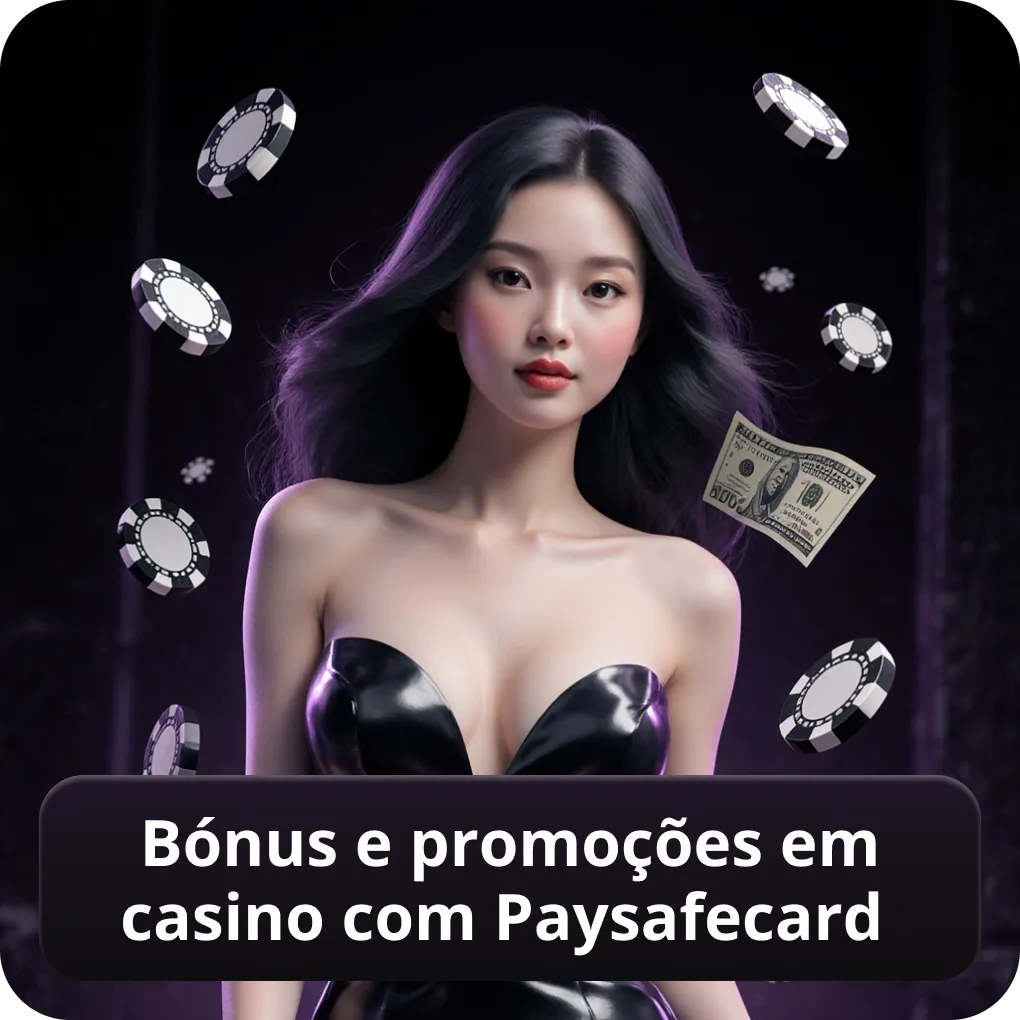 Bónus e Promoções em Casino com Paysafecard